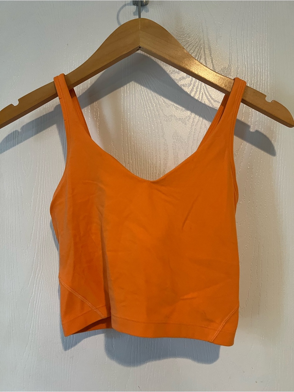 Lululemon Sherbert Orange Align Tank top Women Size 2